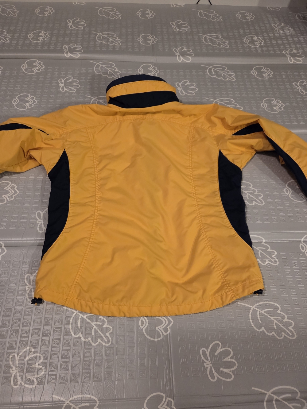 Columbia Womens Core Interchange Yellow and Navy Ski Jacket - Picture 11 of 11